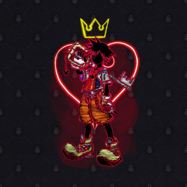 Sora kingdom hearts by dark.kyd